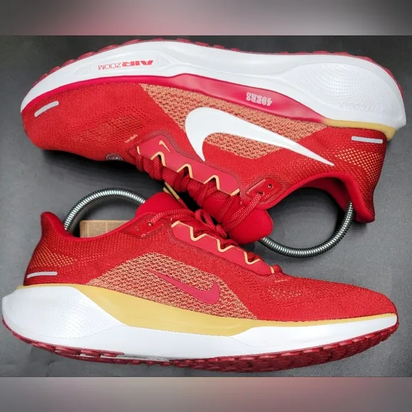 Nike NFL x San Fancisco 49ers Pegasus 41 Running Shoes Sz 13 Men NIB