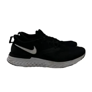 Nike Odyssey React 2 Flyknit Mens Size 13 Black AH1016-010 Men's Running Shoes