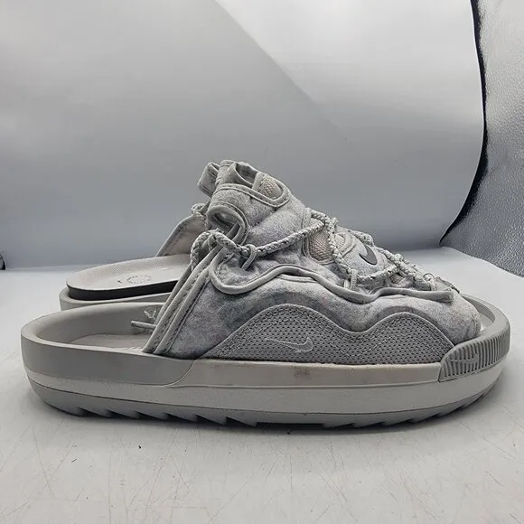 Nike Offline 2.0 Mens 8 Gray Sandals Summer Casual Walking Outdoors DJ6229-001