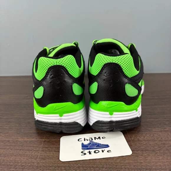 NIKE P-6000 RUNNING SHOES CD6404 300 Green Strike Black Metallic Men’s Size 9.5