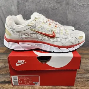 Nike P-6000 Size 8 Mens Phantom Dragon Red White Black Casual Shoes Sneakers