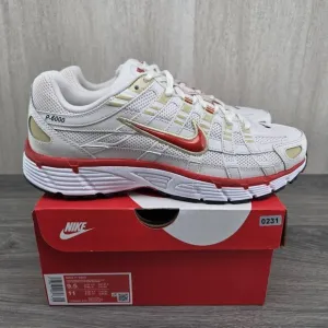 Nike P-6000 Sz 9.5 Mens Phantom Dragon Red White Black Casual Shoes Sneakers New