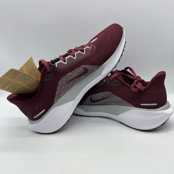 Nike Pegasus 41 Alabama A&amp;M Bulldogs Running Shoes Red Men's Size 8 FZ5101-600