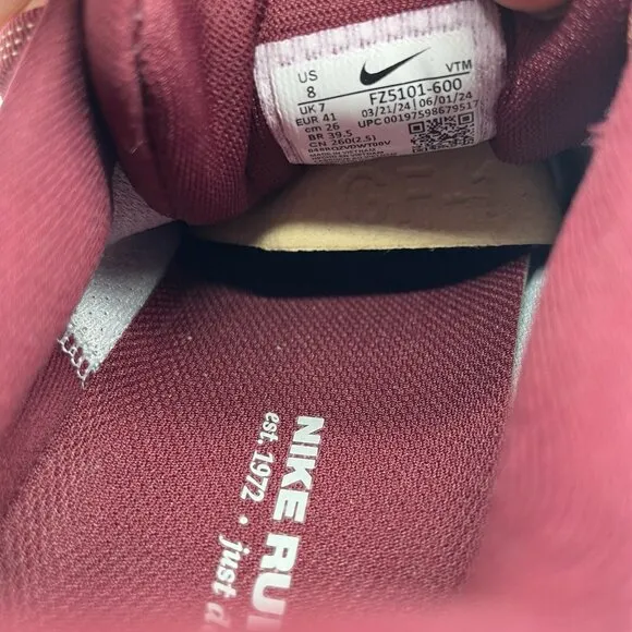 Nike Pegasus 41 Alabama A&amp;M Bulldogs Running Shoes Red Men's Size 8 FZ5101-600