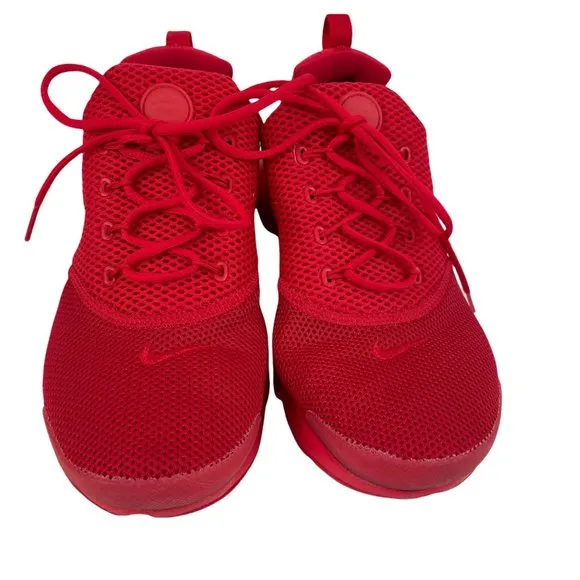 Nike Presto Fly Big 913966-600 Triple Red Running Shoes  6Y 6 Youth