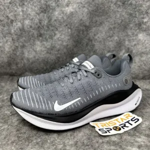 Nike React Infinity Run 4 Running Shoes Womens 8.5 Grey White Black FJ1222-017