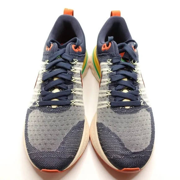 Nike React Infinity Run Flyknit 2 Mens Running Shoes Size 7 Thunder Blue DJ5181