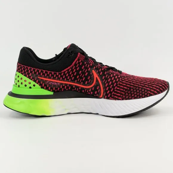 Nike React Infinity Run Flyknit 3 'Black Siren Red' DH5392-003 Running Jogging