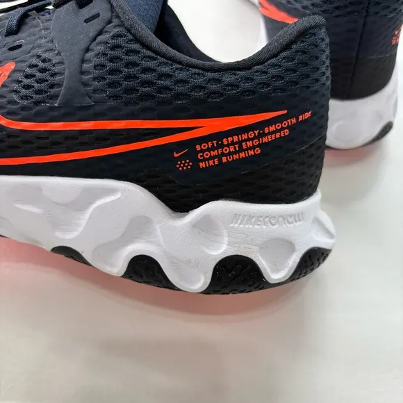 Nike Renew Ride 2 'Dark Obsidian Hyper Crimson', Running Shoes