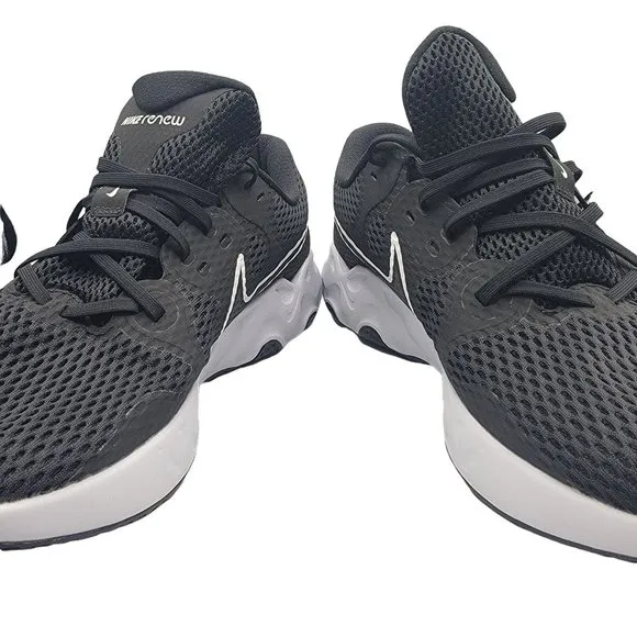 Nike Renew Ride 2 Mens Size 14 Running Shoes Black White CU3507-004