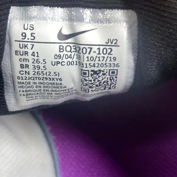 Nike Revolution 5 White Valerian Blue Womens White Blue Size 9.5 Running Shoes