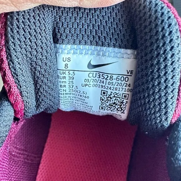⭐Nike Run Swift 2 Running 6.5 Men Athletic Shoes Beetroot/Archaeo CU3528-600 New