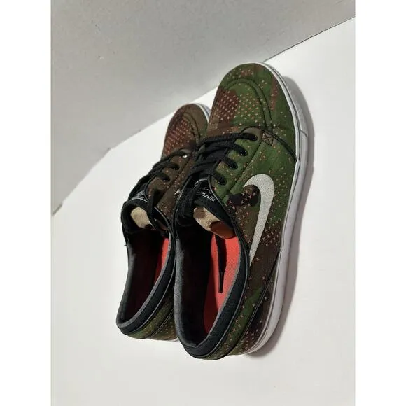 Nike SB Stefan Janoski Green Camo size 11.5 705190-216 Shoes Sneakers Sk8 RARE