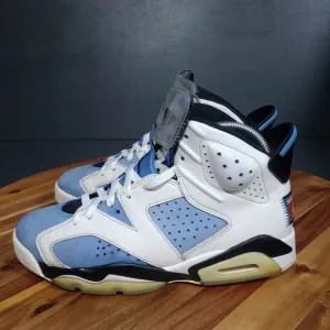 Nike Shoes Air‎ Jordan 6 VI Retro UNC Sneakers Univ Blue Wht CT8529-410 Men Sz 8