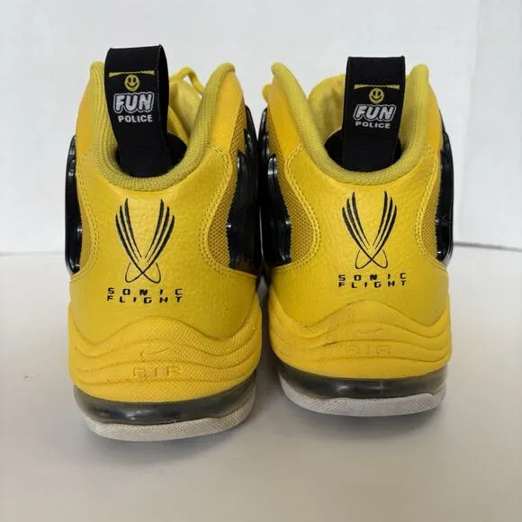 Nike Sonic Flight Fun Police Sneakers 641333-700 Men’s Size 10.5 Yellow Shoes