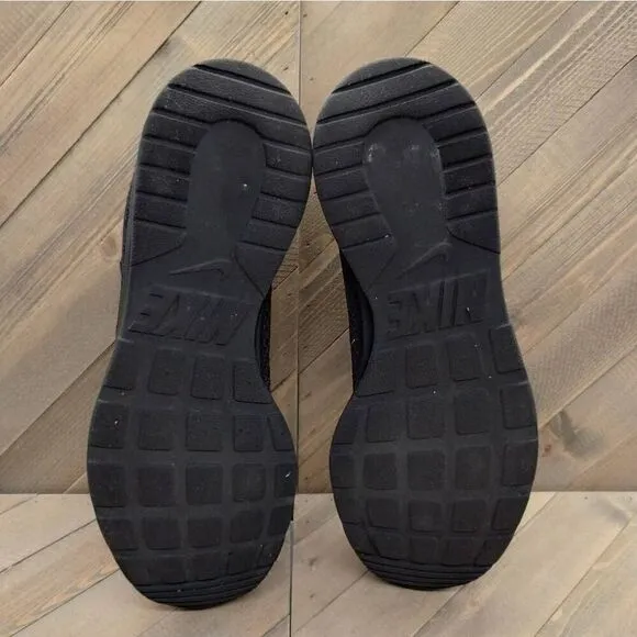 Nike Tanjun Running Sneakers Mens‎ Size 11 Triple Black Nike Athletic Shoes