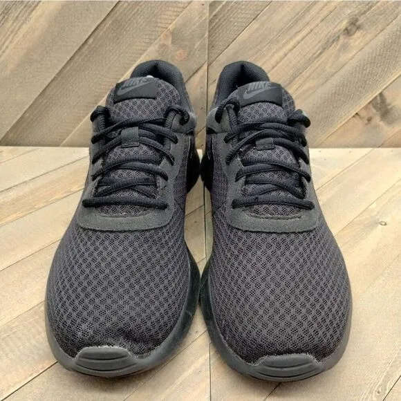 Nike Tanjun Running Sneakers Mens‎ Size 11 Triple Black Nike Athletic Shoes