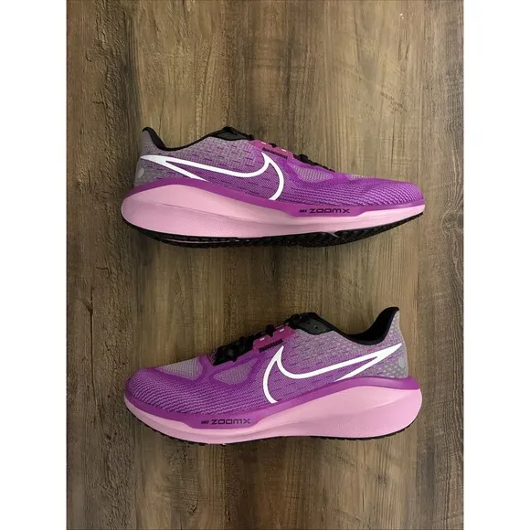 Nike Vomero 17 Mens Size 12 Hyper Violet Black Running Shoes FB1309-500 New