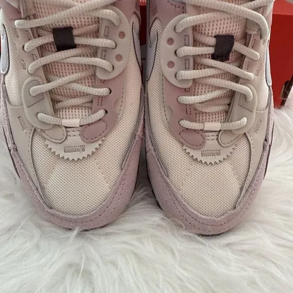 Nike W Air Max 90 Futura Women's Sz 5.5- Men's 4 Ivory Casual Shoes DM9922106