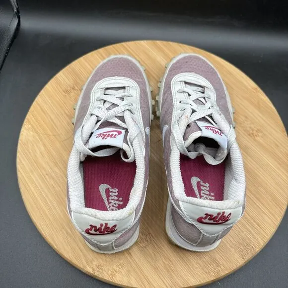 Nike Waffle Racer II Womens Size 7.5 Running Shoes White Pink VTG 303919-031