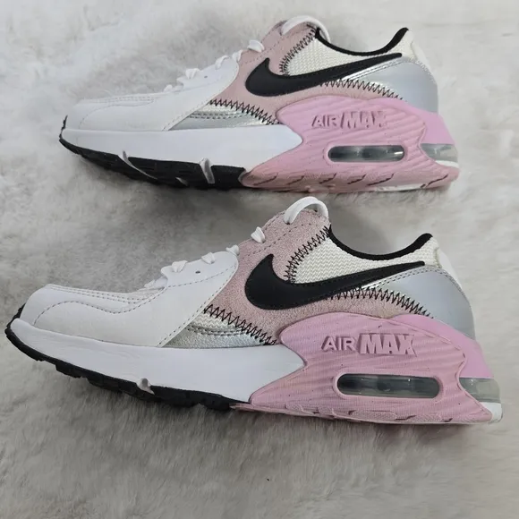 Nike Women's Air Max Sneakers - White and Pink