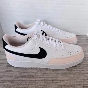 NIKE Womens Court Vision LO Casual Shoes Adult FD0285-100 White/Black-Light NWOB