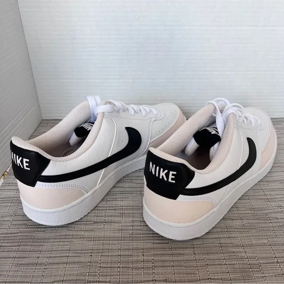 NIKE Womens Court Vision LO Casual Shoes Adult FD0285-100 White/Black-Light NWOB