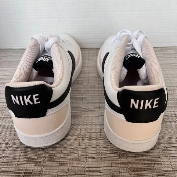 NIKE Womens Court Vision LO Casual Shoes Adult FD0285-100 White/Black-Light NWOB