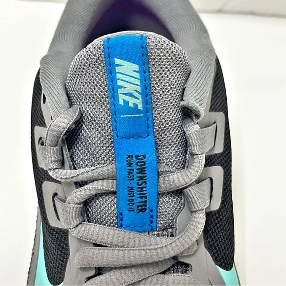 Nike Women’s Downshifter 9 Grey/Agua Running Shoes Size 9 CN2155-001