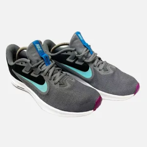 Nike Women’s Downshifter 9 Grey/Agua Running Shoes Size 9 CN2155-001
