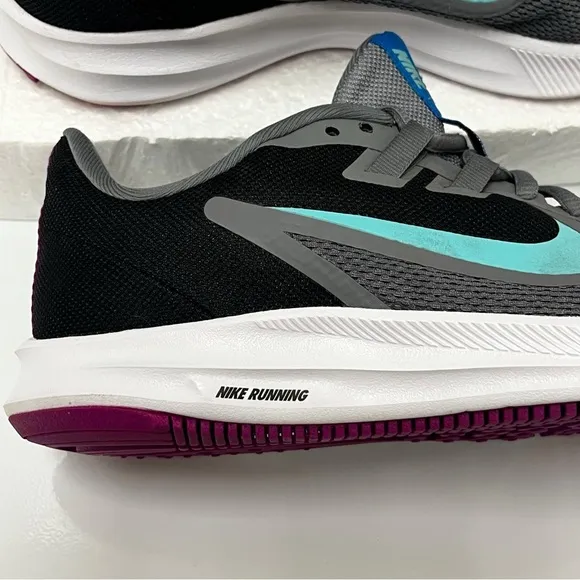 Nike Women’s Downshifter 9 Grey/Agua Running Shoes Size 9 CN2155-001
