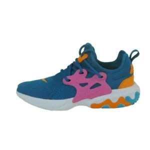 Nike Womens React Presto GS Shoes Running Athletic Blue SZ 5Y = 6.5 W