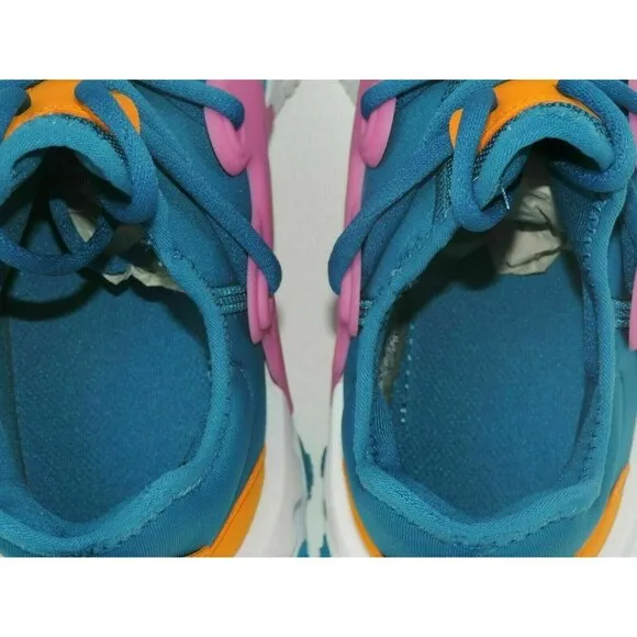 Nike Womens React Presto GS Shoes Running Athletic Blue SZ 5Y = 6.5 W