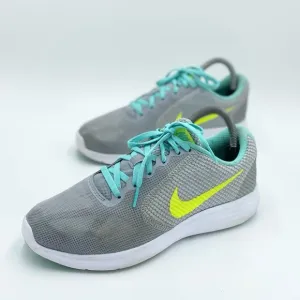 Nike Womens Revolution 3 819303-005 Gray Running Shoes Sneakers Size 8.5