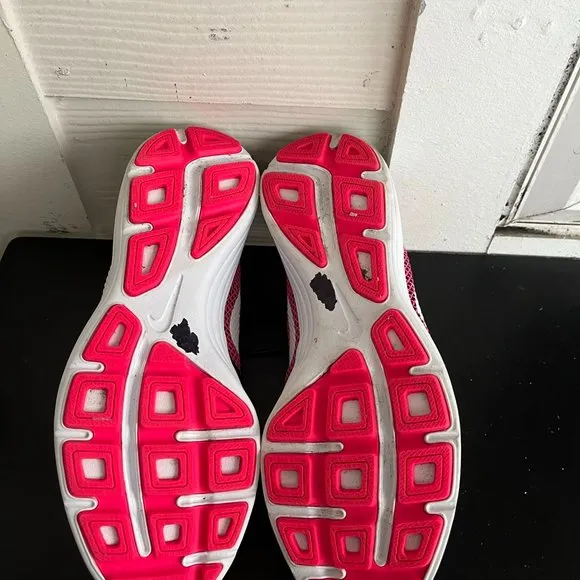 Nike Women's Revolution 3 Black and Pink Running Shoes Sneakers Size 11