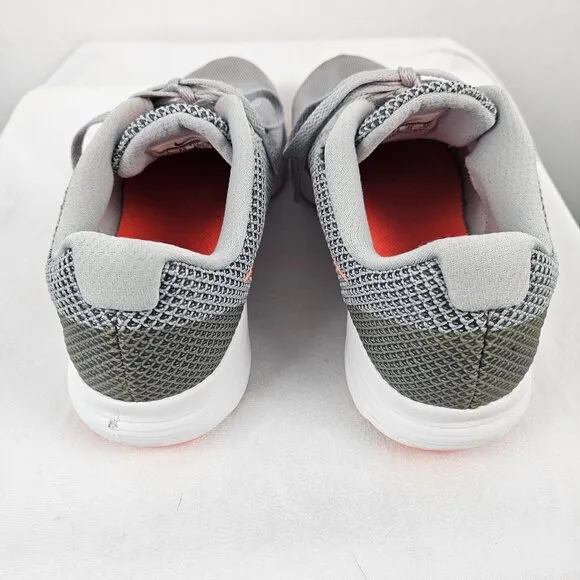 Nike Womens Revolution 3 Gray Running Shoes Size 10