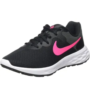 Nike Women's Revolution 6 Next Nature Shoes Black/Hyper Pink-Iron Grey Sz 8 EUC