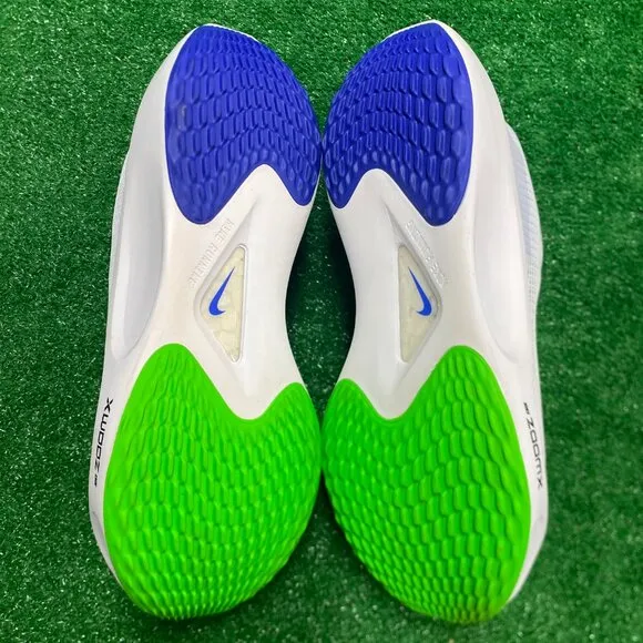 Nike Zoom Fly 5 Low Mens Running Shoes White Green DM8968-101 VNDS Sz 12