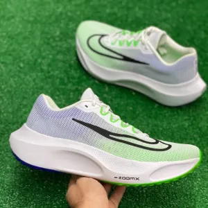 Nike Zoom Fly 5 Low Mens Running Shoes White Green DM8968-101 VNDS Sz 12