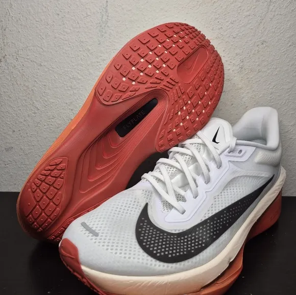Nike Zoom Fly 6 EK Men's Size 12 Pale Ivory Sail Black Running Shoes HJ7038-100