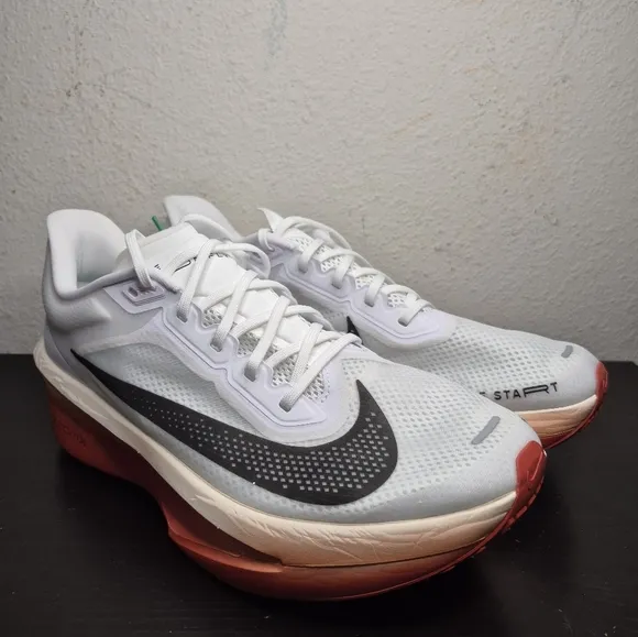 Nike Zoom Fly 6 EK Men's Size 12 Pale Ivory Sail Black Running Shoes HJ7038-100