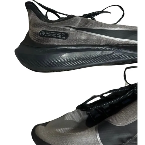 Nike Zoom Gravity Running Mens Shoes 13 Black/Anthracite BQ3202-004 Gray