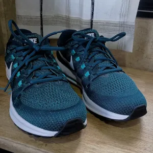 Nike Zoom Men's Green Teal Running Shoes Size 10