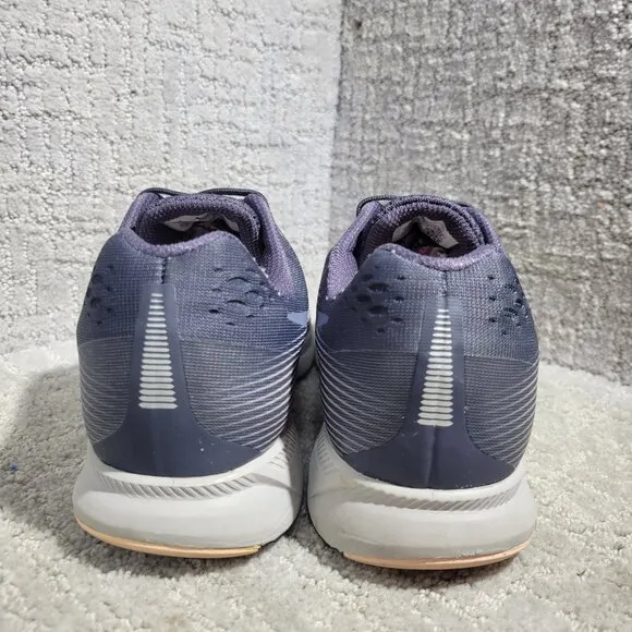 Nike Zoom Pegasus 34 Women's Size 10 Gray Pink Athletic Running Shoes 880560-011