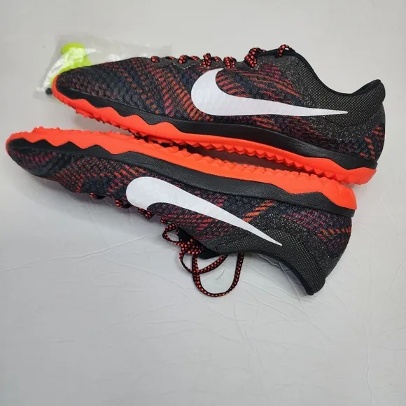 Nike Zoom Rival XC Track &amp; Field Running 749349-816 Shoes Black Orange Size 9