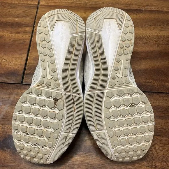 NIKE ZOOM WINFLO 5 GOLD RUNNING SHOES WOMENS SZ 7.5