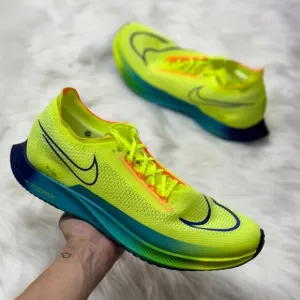 Nike ZoomX Streakfly Mens Running Shoes Volt Green DJ6566-700 VNDS Sz 13