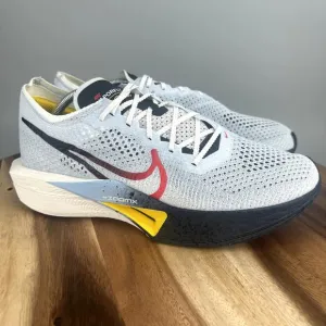 Nike ZoomX VaporFly Next% 3 Men's 11.5 Pure Platinum Psychic Blue Running Shoes