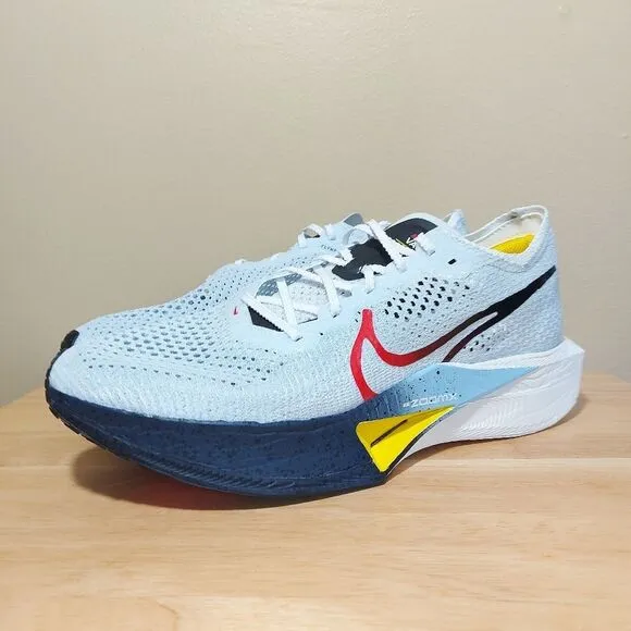 Nike ZoomX Vaporfly Next% 3 Running Shoes Blue White HJ9079-100 Men's Size 11
