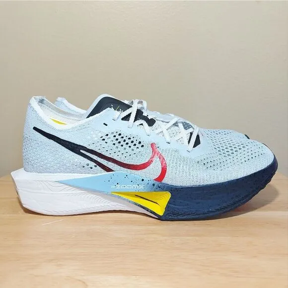 Nike ZoomX Vaporfly Next% 3 Running Shoes Blue White HJ9079-100 Men's Size 11